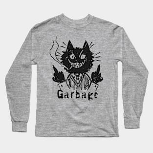 garbage and the bad cat Long Sleeve T-Shirt